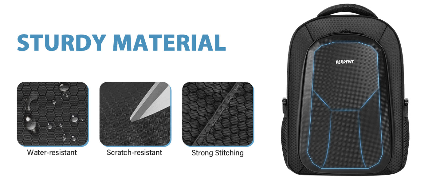 Case for DJI Mini 3 / Mini 4 Pro, for RC 2, RC-N3/N2/N1 Controller | Fits 15.6'' Laptop, Expandable 30 L Drone Backpack, Waterproof Hard Carrying Case, for DJI Fly More Combo, Travel Backpack