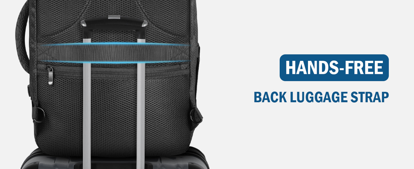 Carry On Mavic 3 Pro Case, Compatible with DJI RC/Pro/N1 Controller | Fits 17.3'' Laptop, 40L Drone Backpack for DJI Fly More Combo Accessories, Hard Carrying Case, Travel Laptop Backpack