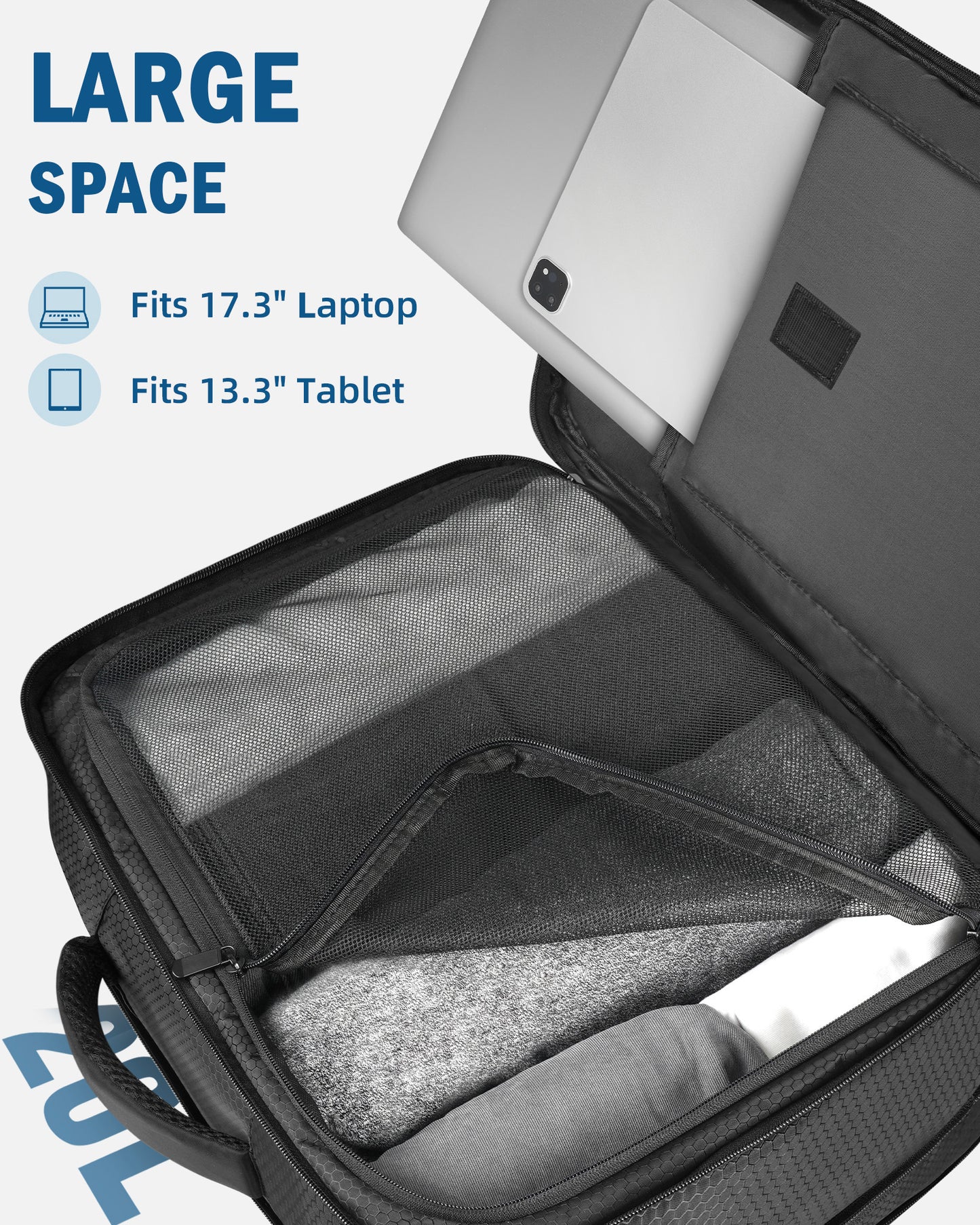 Case for DJI Mavic 4 Pro, RC Pro 2, RC 2 Fly More Creator Combo | Fits 17.3'' Laptop, Expandable, Carry On Drone Backpack, Travel Laptop Backpack, Hard Carrying Case, for DJI Mavic 4 Pro