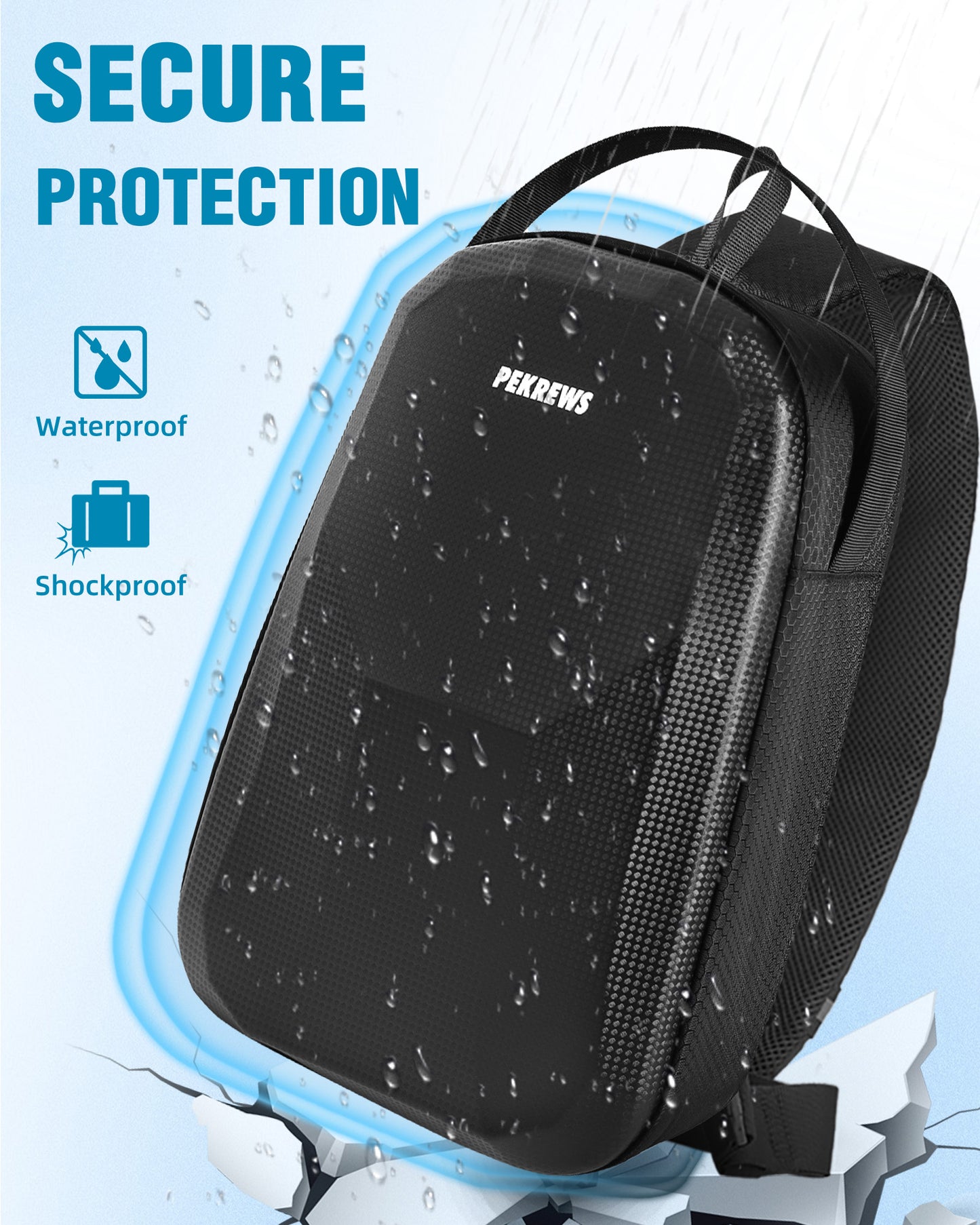 Case for DJI Mini 5 Pro, for RC 2, RC-N3 Controller Fly More Combo | Sling Backpack, Waterproof Hard Carrying Case, for DJI Mini 5 Pro, Travel Crossbody Bag, for Drone Accessories