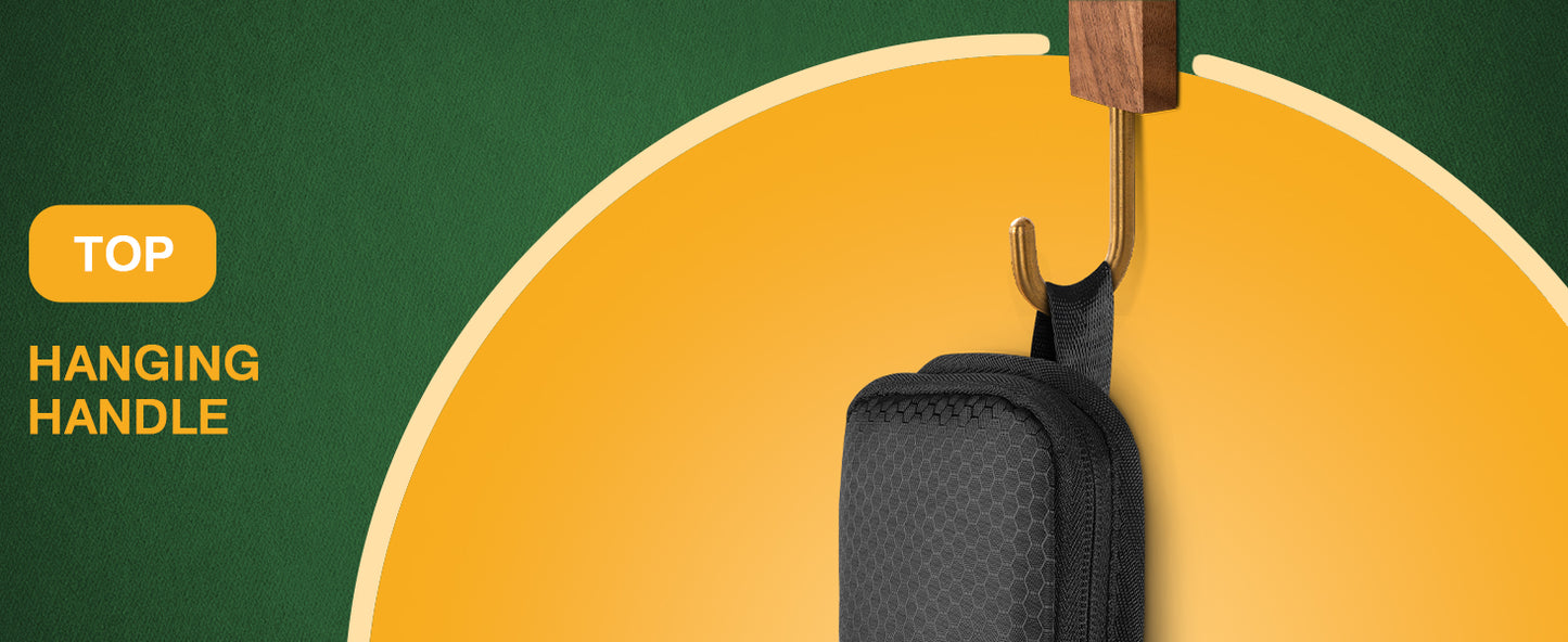 Pool Cue Case, 1x1 Soft Pool Stick Bag with Accessory Pocket | Sturdy Polyester, Hold 1 Stick, Cue Stick Case with Shoulder Strap and Side Handle, Billiard Cue Sling Bag for Men and Women