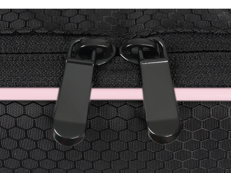 PEKREWS Pool Cue Case, Pool Stick Case 2x2 with 2 Accessories Pockets | Sturdy Pool Cue Carrying Bag, Shoulder Strap and Handle, Soft Billiard Stick Holder, Sling Bag for Men and Women